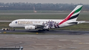 Emirates Airbus A380-861 (A6-EOT) at  Dusseldorf - International, Germany