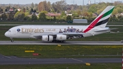 Emirates Airbus A380-861 (A6-EOT) at  Dusseldorf - International, Germany