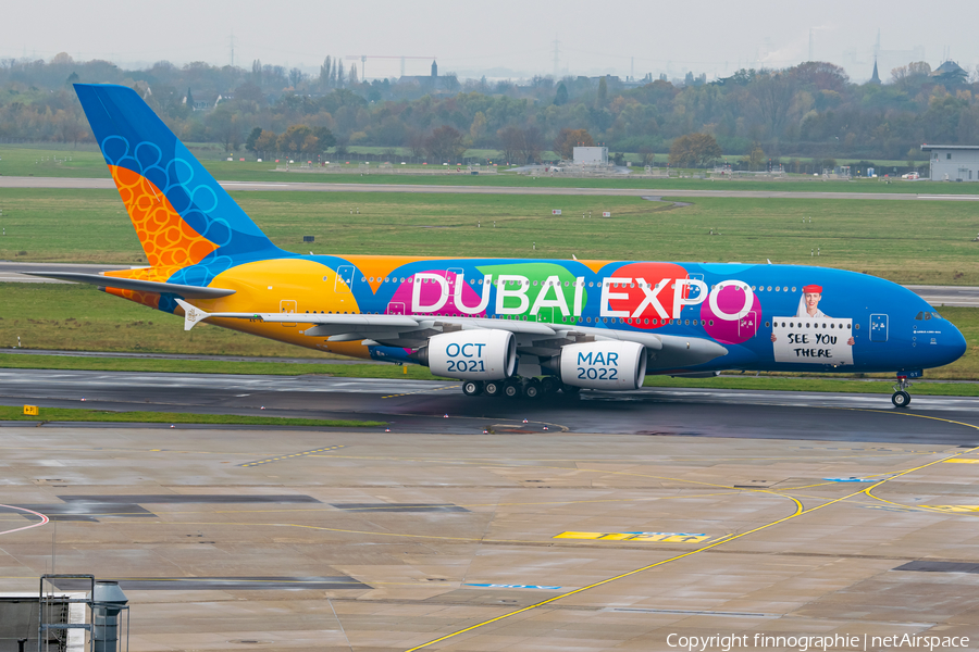 Emirates Airbus A380-861 (A6-EOT) | Photo 479000