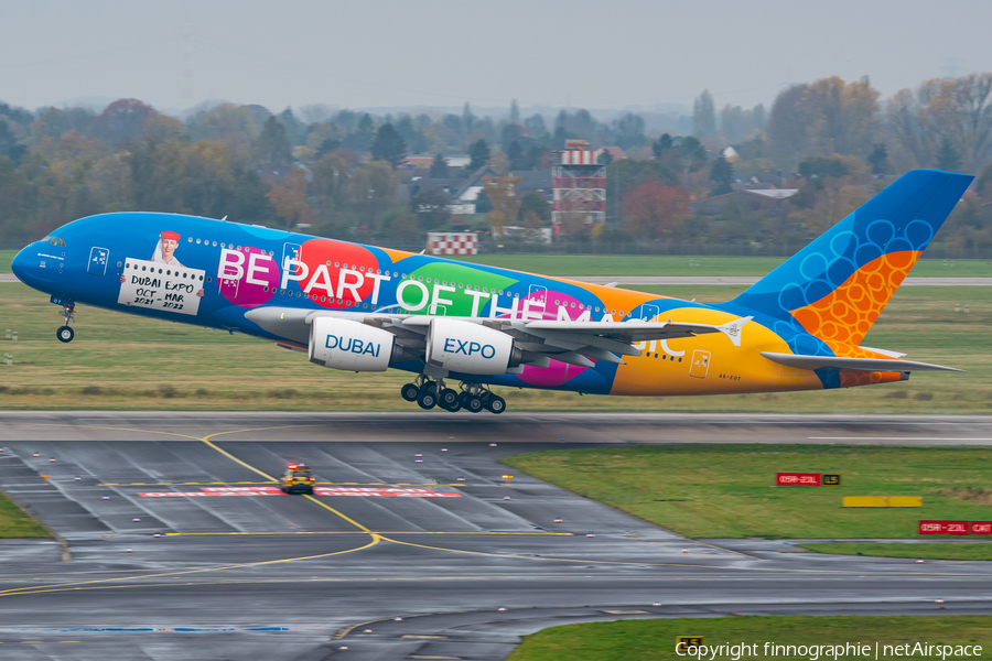 Emirates Airbus A380-861 (A6-EOT) | Photo 479002