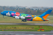 Emirates Airbus A380-861 (A6-EOT) at  Dusseldorf - International, Germany