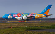 Emirates Airbus A380-861 (A6-EOT) at  Dusseldorf - International, Germany