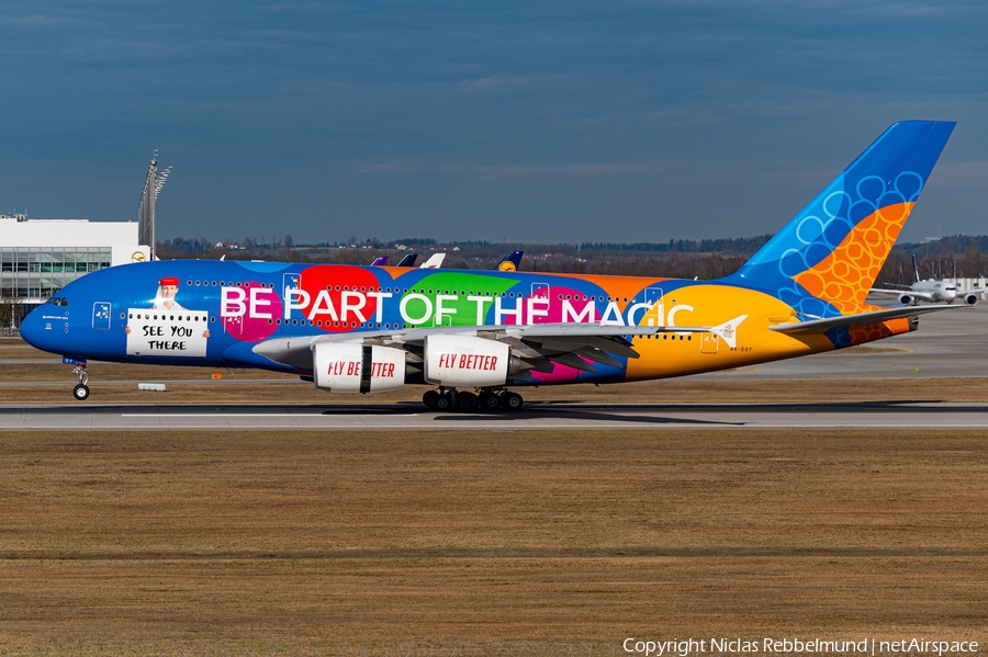 Emirates Airbus A380-861 (A6-EOT) | Photo 611012