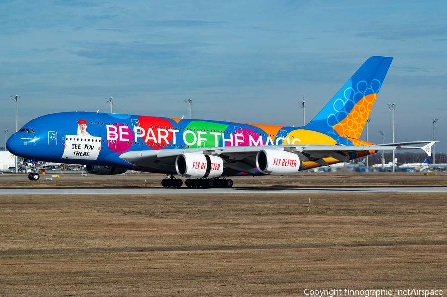 Emirates Airbus A380-861 (A6-EOT) | Photo 611954