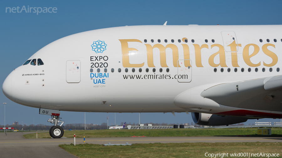 Emirates Airbus A380-861 (A6-EOU) | Photo 117811