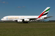 Emirates Airbus A380-861 (A6-EOU) at  Amsterdam - Schiphol, Netherlands