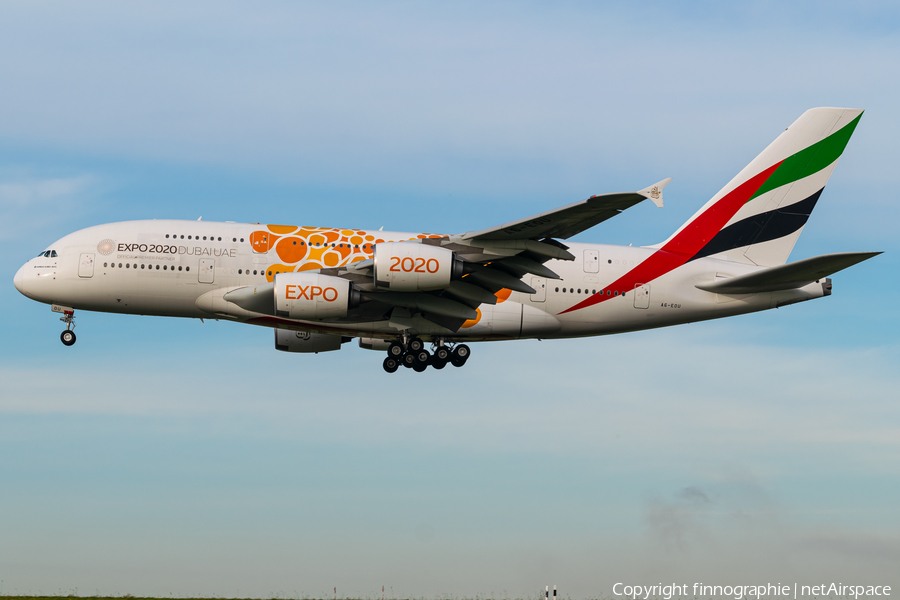 Emirates Airbus A380-861 (A6-EOU) | Photo 479947