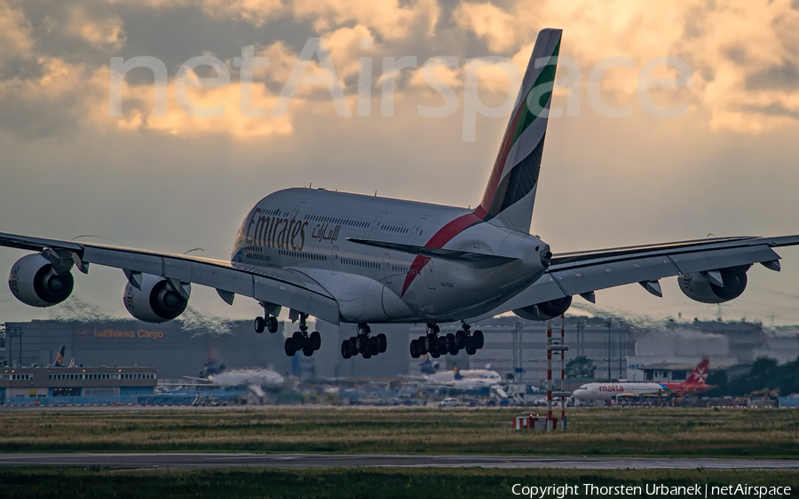 Emirates Airbus A380-861 (A6-EOU) | Photo 118470