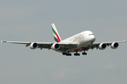 Emirates Airbus A380-861 (A6-EOU) at  London - Heathrow, United Kingdom