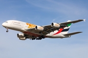Emirates Airbus A380-861 (A6-EOV) at  Dusseldorf - International, Germany