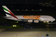 Emirates Airbus A380-861 (A6-EOV) at  Dusseldorf - International, Germany