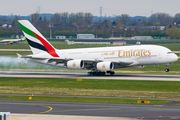 Emirates Airbus A380-861 (A6-EOV) at  Dusseldorf - International, Germany