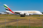 Emirates Airbus A380-861 (A6-EOV) at  Hamburg - Fuhlsbuettel (Helmut Schmidt), Germany