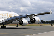 Emirates Airbus A380-861 (A6-EOV) at  Hamburg - Fuhlsbuettel (Helmut Schmidt), Germany