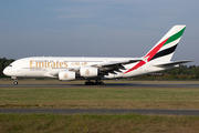 Emirates Airbus A380-861 (A6-EOV) at  Hamburg - Fuhlsbuettel (Helmut Schmidt), Germany