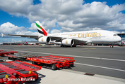 Emirates Airbus A380-861 (A6-EOV) at  Hamburg - Fuhlsbuettel (Helmut Schmidt), Germany