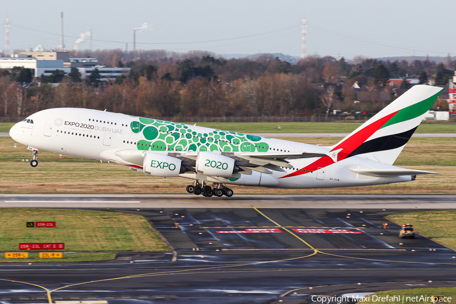 Emirates Airbus A380-861 (A6-EOW) | Photo 488949