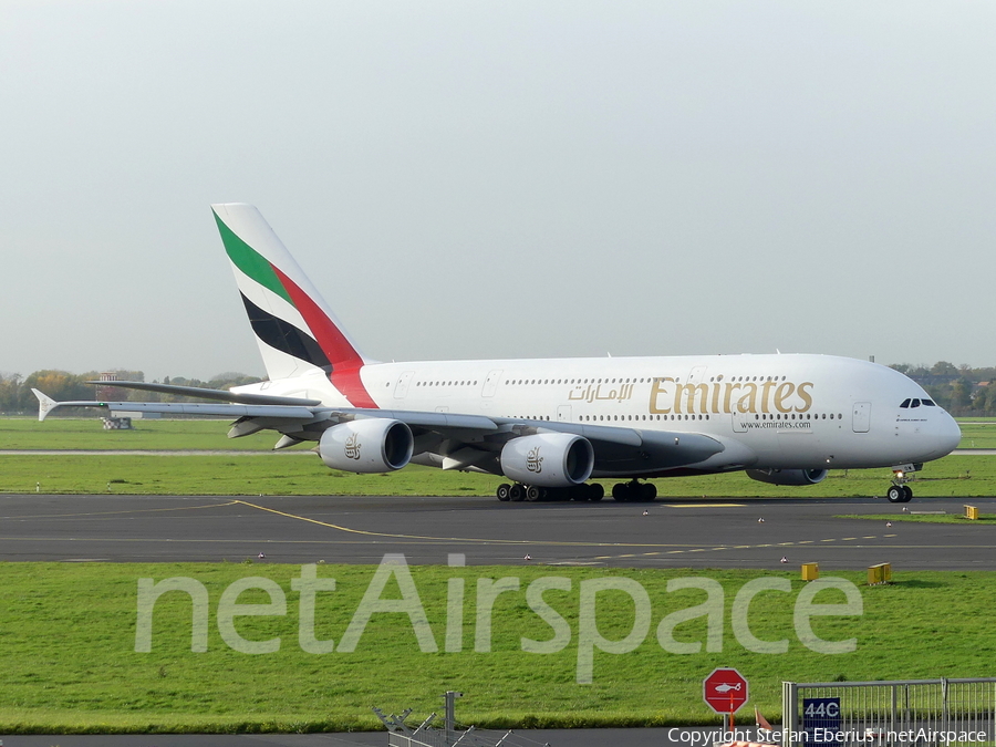 Emirates Airbus A380-861 (A6-EOW) | Photo 534139