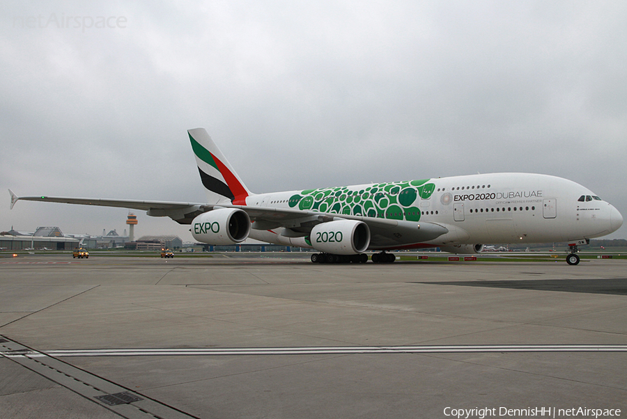 Emirates Airbus A380-861 (A6-EOW) | Photo 479173