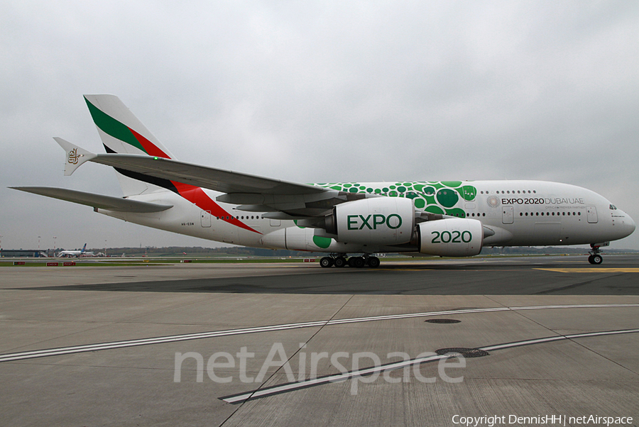 Emirates Airbus A380-861 (A6-EOW) | Photo 479174