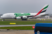 Emirates Airbus A380-861 (A6-EOW) at  Hamburg - Fuhlsbuettel (Helmut Schmidt), Germany
