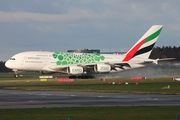 Emirates Airbus A380-861 (A6-EOW) at  Hamburg - Fuhlsbuettel (Helmut Schmidt), Germany