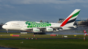 Emirates Airbus A380-861 (A6-EOW) at  Hamburg - Fuhlsbuettel (Helmut Schmidt), Germany