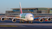 Emirates Airbus A380-861 (A6-EOW) at  Hamburg - Fuhlsbuettel (Helmut Schmidt), Germany