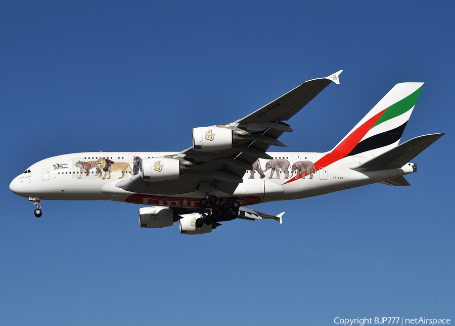 Emirates Airbus A380-861 (A6-EOW) | Photo 202590