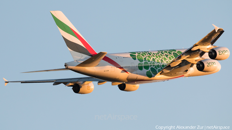 Emirates Airbus A380-861 (A6-EOW) | Photo 480891