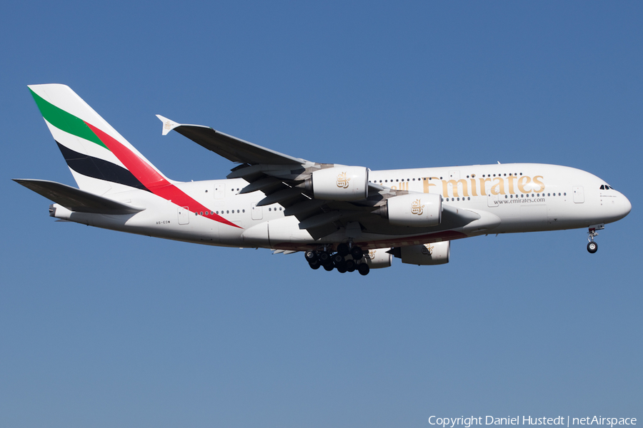 Emirates Airbus A380-861 (A6-EOW) | Photo 508091