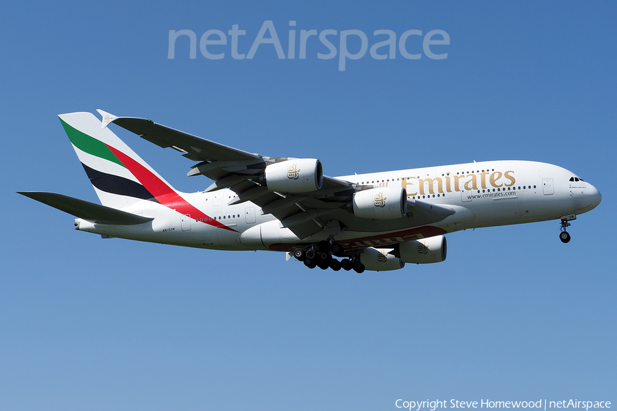 Emirates Airbus A380-861 (A6-EOW) | Photo 574214