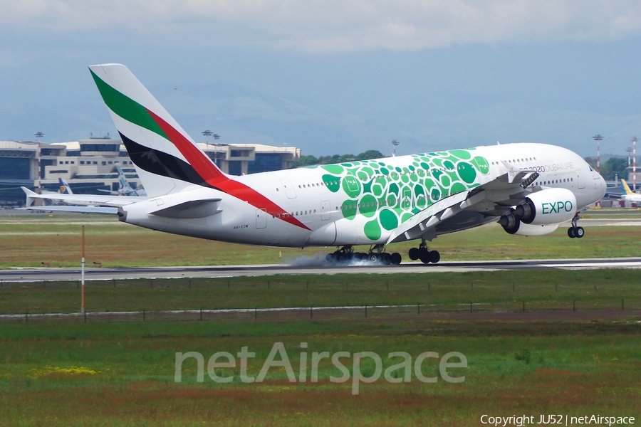Emirates Airbus A380-861 (A6-EOW) | Photo 325771