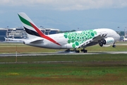 Emirates Airbus A380-861 (A6-EOW) at  Milan - Malpensa, Italy