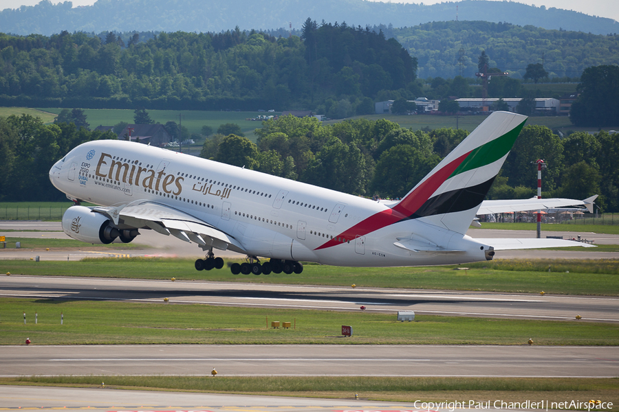 Emirates Airbus A380-861 (A6-EOW) | Photo 243667