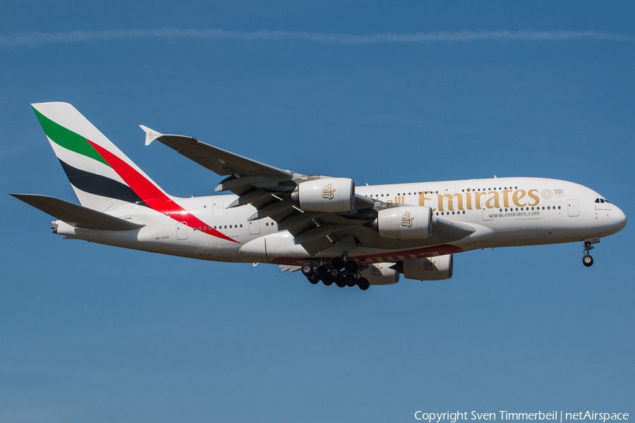 Emirates Airbus A380-861 (A6-EOX) | Photo 237108