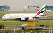 Emirates Airbus A380-861 (A6-EOY) at  Amsterdam - Schiphol, Netherlands