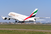 Emirates Airbus A380-861 (A6-EOZ) at  Amsterdam - Schiphol, Netherlands