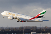 Emirates Airbus A380-861 (A6-EOZ) at  Dusseldorf - International, Germany