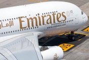 Emirates Airbus A380-861 (A6-EOZ) at  Madrid - Barajas, Spain
