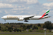 Emirates Boeing 777-31H(ER) (A6-EPA) at  Hamburg - Fuhlsbuettel (Helmut Schmidt), Germany