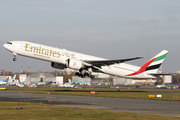 Emirates Boeing 777-31H(ER) (A6-EPA) at  Warsaw - Frederic Chopin International, Poland