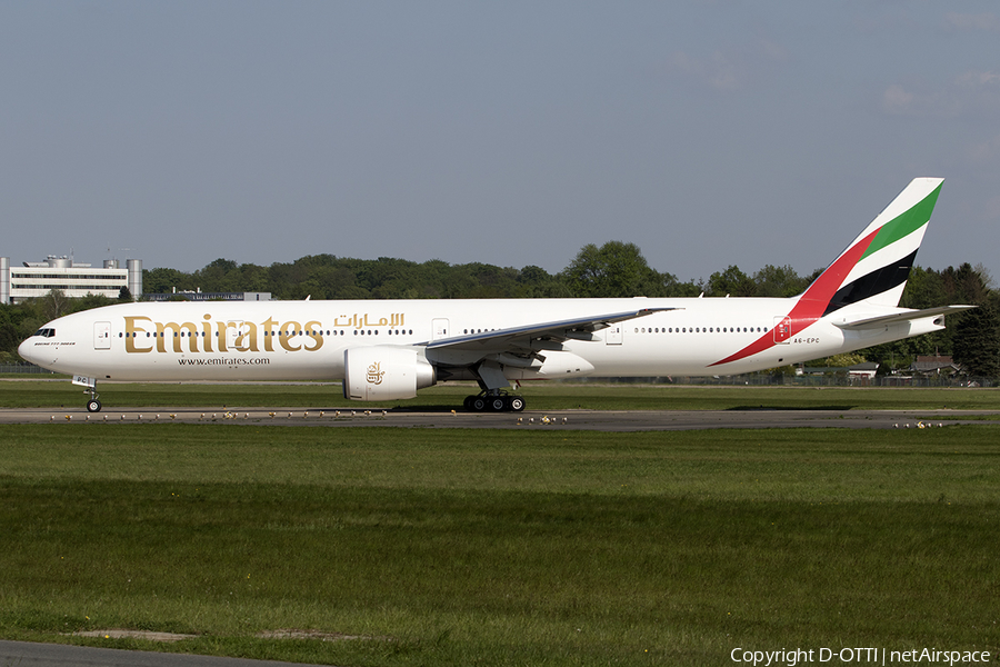 Emirates Boeing 777-31H(ER) (A6-EPC) | Photo 556886
