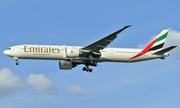 Emirates Boeing 777-31H(ER) (A6-EPC) at  Warsaw - Frederic Chopin International, Poland