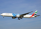 Emirates Boeing 777-31H(ER) (A6-EPK) at  Amsterdam - Schiphol, Netherlands