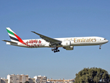 Emirates Boeing 777-31H(ER) (A6-EPM) at  Lisbon - Portela, Portugal