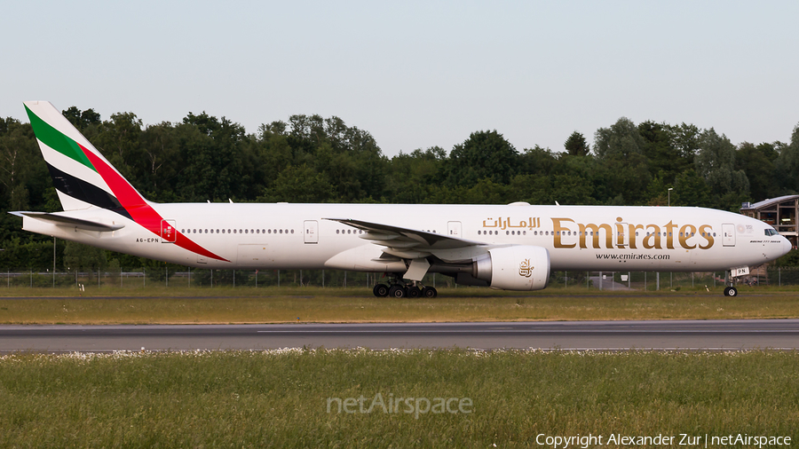 Emirates Boeing 777-31H(ER) (A6-EPN) | Photo 246758