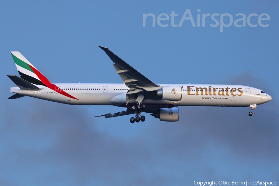 Emirates Boeing 777-31H(ER) (A6-EPO) | Photo 120346