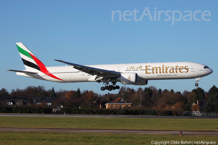 Emirates Boeing 777-31H(ER) (A6-EPR) | Photo 132791