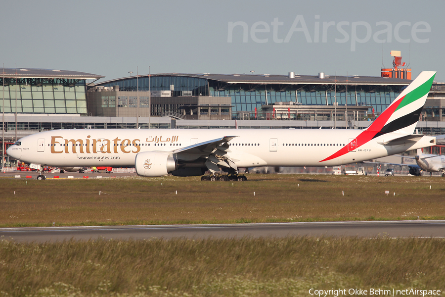 Emirates Boeing 777-31H(ER) (A6-EPU) | Photo 166361